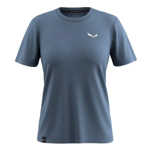 Salewa Eagle Nature Damen T-Shirt - Blau - Größe 38 - Damen-Shirt aus umweltfreundlichem Material, perfekt für Outdoor-Aktivitäten und Freizeit.