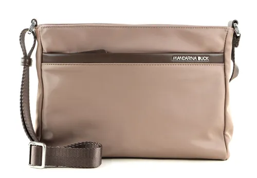 Mandarina Duck Schultertasche Braun (Beaver) Hunter P10vct30 - Damen-Schultertaschen, funktionell und leicht im sporty-chic-Look mit Kunstledergurt und PU-Einsätzen für stilvolle Akzente.