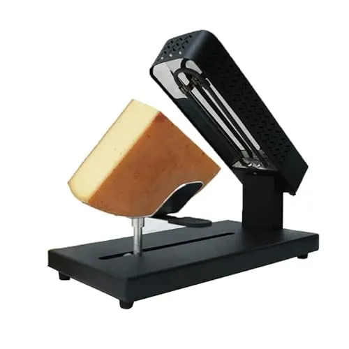 CÉCOA • Traditioneller elektrischer Raclette, 400 W • Gleit- & schwenkbarer Käsehalter • schnelles Gusseisen & homogen • Authentisches Raclette-Gerät • Ideal für 6 – 8 Personen • Fondant & Gourmand