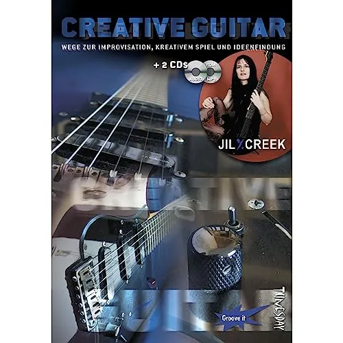 Creative Guitar E-Gitarre Lehrbuch mit 2 CDs