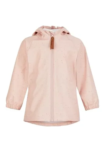 Sterntaler Kid's Regenjacke Ungefüttert Punkte - Größe 110 Rosa - Wasserdichte und winddichte Regenjacke für Kinder in Rosa, Größe 110. Ideal für die Freizeit, ausgestattet mit Kapuze und getapten Nähten für besten Schutz.