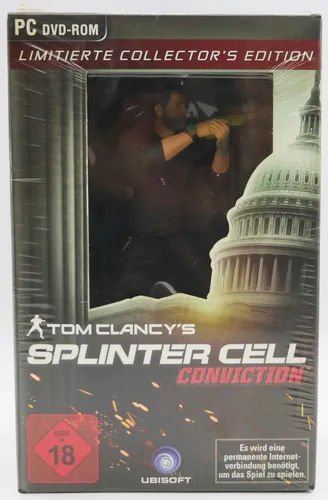 Splinter Cell Conviction Limitierte Collector's Edition PC verschweißt SEALED