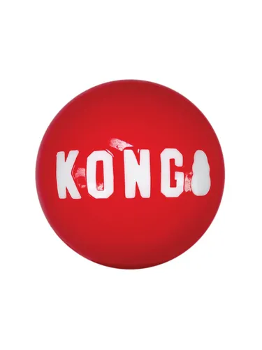 KONG Dog Toy Signature Balls Large 8cm (2-Pack) von Kong