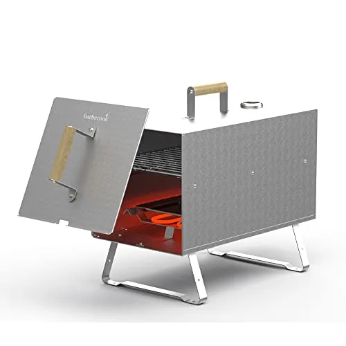 Barbecook Räucherofen elektrisch Otto 2.0 – Smoker aus Edelstahl