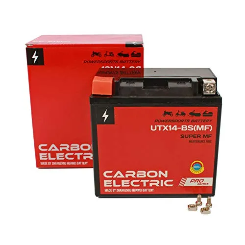 Gel Batterie YTX14-BS Motorradbatterie 12Ah YTX14-BS MF 12V 12 Ah