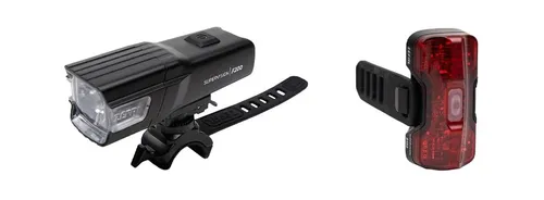 ZEFAL Vorder- und Rücklichtsatz SUPERVIISON F200 + R150 USB
