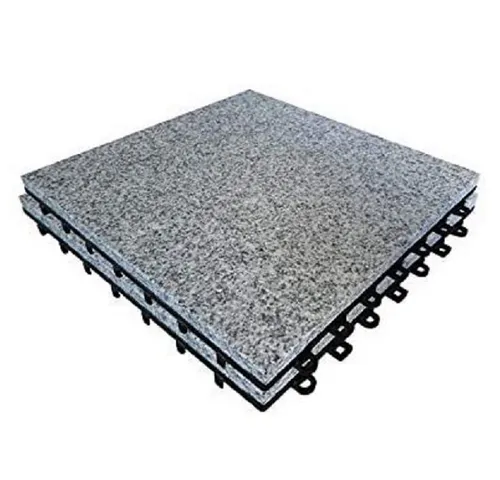 BodenMax Klickfliesen Terrasse grau von BodenMax