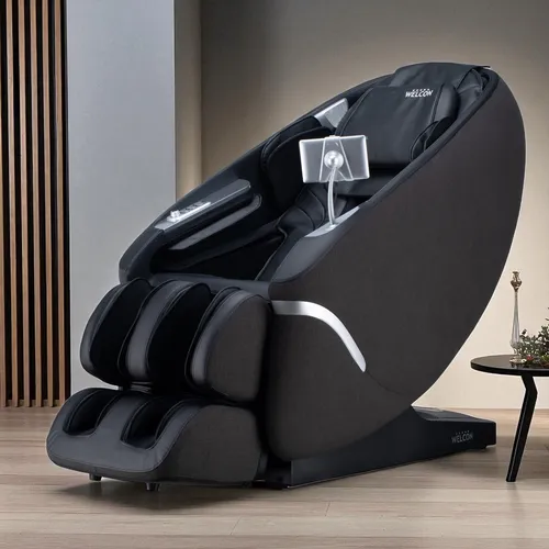WELCON Massagesessel MAXXCARE® – Luxus-Massagesessel mit 4D-Massagesystem - Massagesessel mit extrabreiter Sitzfläche und innovativem WM-4D-L-SHAPE Massagesystem für entspannende Ganzkörpermassagen. Ideal für Stressabbau und Wohlbefinden.