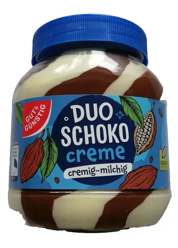 Duo-Schoko-Creme 750g – Himmlischer Schokoladengenuss