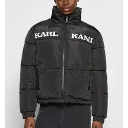 Karl Kani Retro Essential Puffer Winterjacke - Funktionsjacke für Damen, cropped Design und optimaler Wärmeisolierung für kalte Tage.
