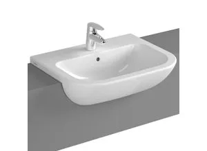 VitrA S20 Halbeinbauwaschtisch 55 cm