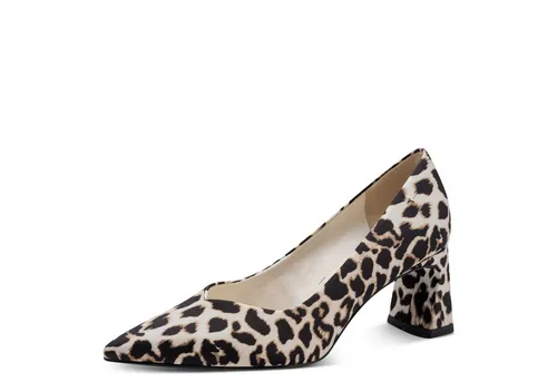 Tamaris Damen Pumps mit Blockabsatz, braun, 38 EU - Elegante Damen Pumps aus veganem Obermaterial – ideal für stilvolle Anlässe. Mit ANTIshokk-Absatztechnologie für angenehmen Tragekomfort und ANTIslide-Funktion für sicheren Halt. Das TOUCH-IT Fußbett passt sich deinem Fuß individuell an.