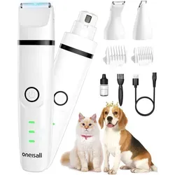 Oneisall 4-in-1 Schermaschine N12 für Hunde und Katzen von Oneisall