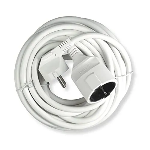Heitech Schuko Verlängerungskabel, 3 Meter