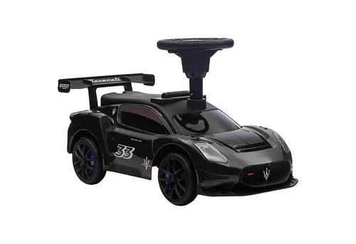 AIYAPLAY Rutschauto Maserati GT2 - Lizenziertes Maserati Rutschfahrzeug für Kinder von 1,5-5 Jahren, mit interaktivem Lenkrad, Hupe, Musik und praktischem Stauraum für Spielzeug – ideal für drinnen und draußen.