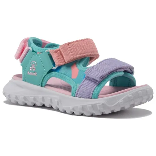 Kamik Harbort Sandale - Unisex Sandalen für Kinder, schnelltrocknend mit trittsicherer Gummi-Sohle für sicheren Halt auf nassen Oberflächen.
