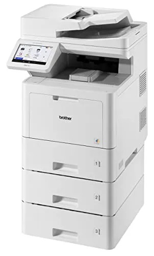 Brother MFC-L9670CDNTT - Multifunktionsdrucker, hohe Druckgeschwindigkeit bis zu 40 Seiten/Min, ideal für große Büros oder Arbeitsgruppen