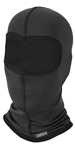 Ladeheid Sturmhaube Kinder Skiunterwäsche Kinder Thermoaktiv Bequem und Atmungsaktiv LA-200 (Graphite, One Size)