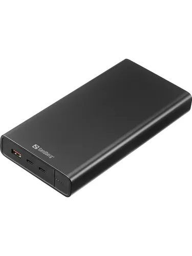 Powerbank USB-C PD 100W - 38400 mAh - Powerbanks, leistungsstarke 38400 mAh PowerBank im Aluminiumgehäuse, unterstützt USB-C PD 100W für blitzschnelles Aufladen von Notebooks und mobilen Geräten.