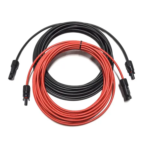 smartEC Solarkabel Verlängerungskabel 4 - 6mm² mit Stecker 2x 6m 4mm² Solarkabel, Außenduchmesser: 5,2mm (600 cm), Kabeltyp H1Z272-K IP68 Verlängerungskabel 1-30 Meter