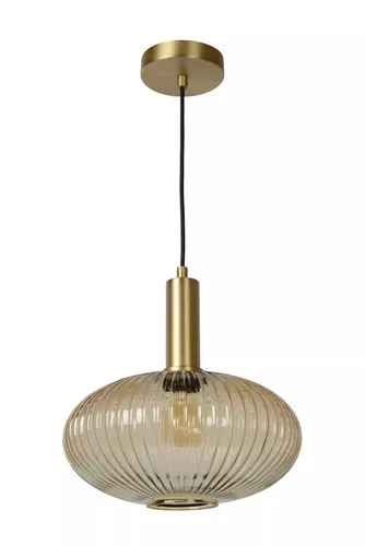 Pendelleuchte MALOTO - Elegante Hängelampe mit verstellbarer Höhe - Lampen - Retro-Design mit goldenen Akzenten, höhenverstellbar von 50 bis 150 cm für individuelle Anpassung in jedem Raum.