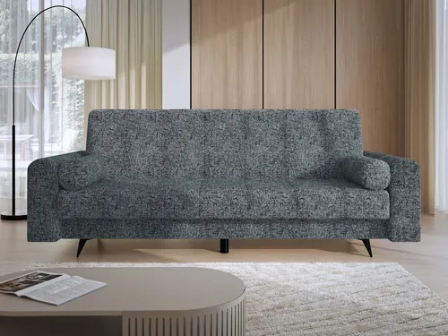 Mirjan24 Schlafsofa Greige, 3-Sitzer mit Schlaffunktion - Stylisches 3-Sitzer Schlafsofa in Greige, ideal für das Wohnzimmer. Mit praktischer Schlaffunktion und Bettkasten für zusätzlichen Stauraum. Maße: 240x93x91 cm, bequem und funktional.
