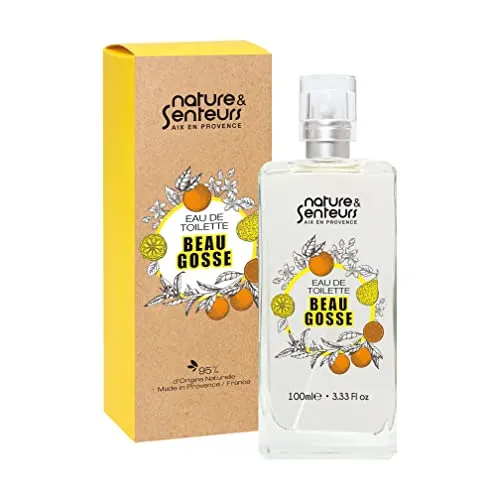 Beau Gosse Eau de Toilette Teen ● Parfüm für Männer mit Hesperida-Noten, hergestellt in Frankreich, 95% natürlichen Ursprungs, 100 ml ● Nature & Senteurs