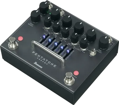 Ibanez PTPRE Pentatone Preamp Effekt Pedal - Effektgeräte für Gitarre & Bass mit außergewöhnlicher Klangformung, ideal für vielseitige Soundgestaltung von Overdrive bis Distortion.