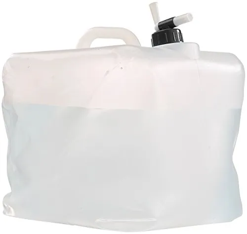 Semptec Urban Survival Technology Kanister faltbar: Faltbarer Wasserkanister mit Zapfhahn, 20 Liter, ideal für Trinkwasser (Faltbarer Wasserkanister Camping, Wasserbehälter Camping faltbar)
