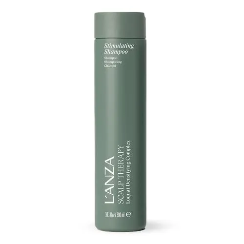 L'ANZA Heilung Nähren Stimulierendes Shampoo (300 ml), Fördert Haarwachstum, Beseitigt Abgestorbene Hautzellen, Talg, Rückstände & DHT, für Gesundes Haar und Kopfhaut, Volumen Shampoo Dünnes Haar