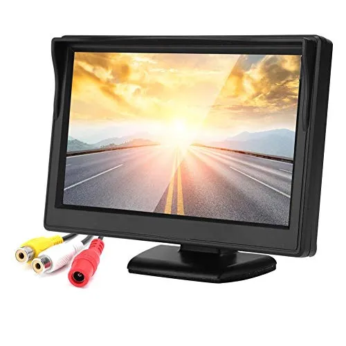 5-Zoll-HD-TFT-LCD-Auto-Rückfahrkamera mit wasserdichtem Design