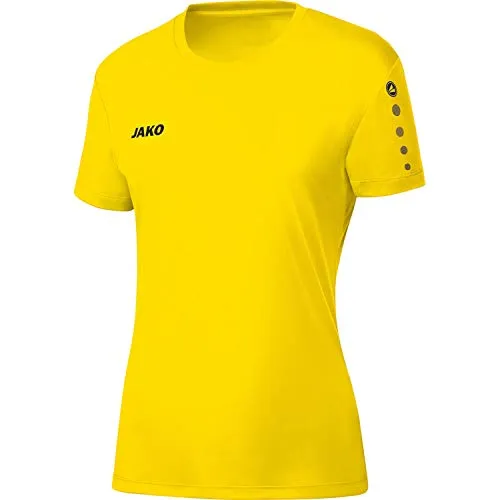 JAKO Damen Trikot Team Damen (Kurzarm), Citro, 34 in gold von JAKO