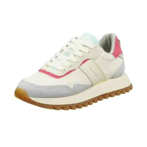 Gant Caffay Sneaker - Buntes Leder- und Textil-Obermaterial in Größe 42 EU - Sneaker mit herausnehmbarer Innensohle für optimalen Komfort, ideal für modische Akzente im Alltag.