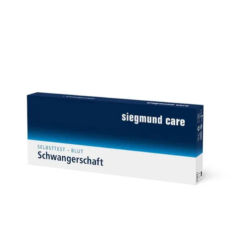 siegmund care Schwangerschaftstest Schwangerschaft Selbsttest (Blut), Dauer des Tests: 5-10 Minuten, 1-tlg., Genauigkeit 98 %