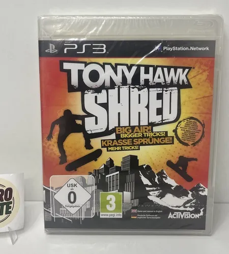 Tony Hawk: SHRED (Sony PlayStation 3, 2010) Sealed Neu Ovp Komplett