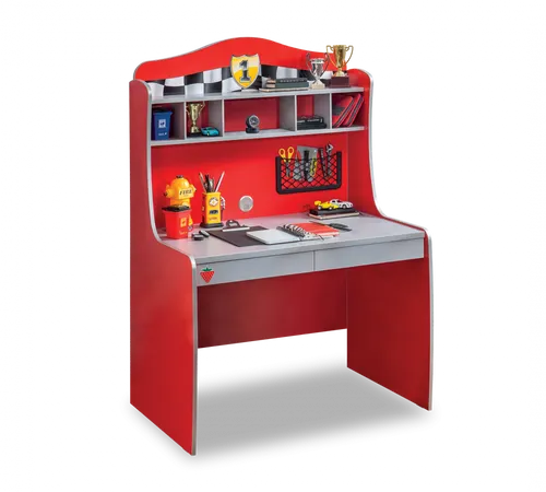 Cilek Racecup Schreibtisch mit Aufsatz in rot von Cilek