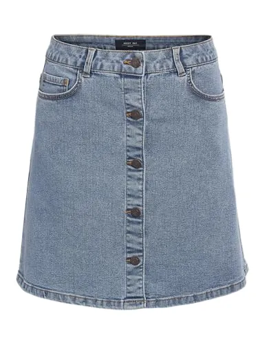 Noisy may NMRONNIE NW A SHAPE SKIRT - Modischer Sommerrock mit Knopfverschluss und asymmetrischem Saum, ideal für lässige Sommerlooks. Aus atmungsaktiven Materialien für optimalen Tragekomfort.