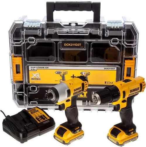 Dewalt 10.8V Dck211D2T Combo Set