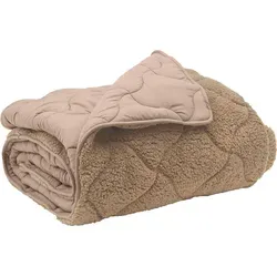 vidaXL Ganzjahresbettdecke Gepolstert 240 x 260 cm