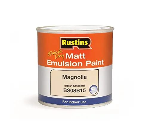 Produktbild Rustins Dispersionsfarbe, Magnolie 250 ml