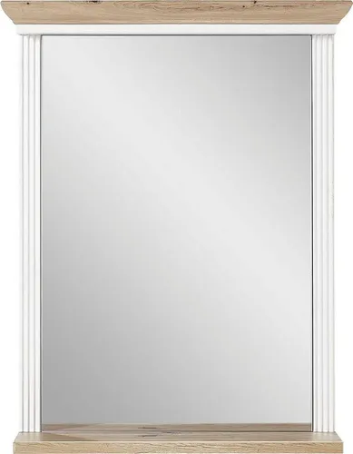 Landscape Wandspiegel in Eiche und Pinien, 65x83 cm in beige von Innostyle