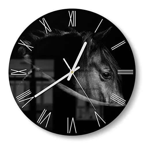 Wanduhren Schwarz von DEQORI