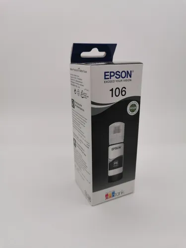 EPSON 106 T00R14 Foto schwarz Tintenflasche in schwarz von Epson