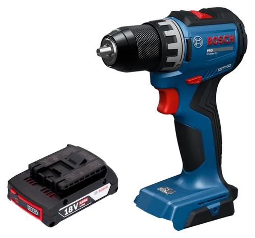 Bosch GSR 18V-52 Professional Akku Bohrschrauber mit 2,0 Ah Akku