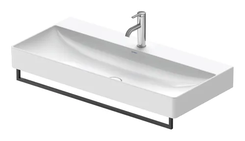 Duravit Universal Handtuchhalter 64 mm - Schwarz - 0031194600 - Eleganter Handtuchhalter in Schwarz, ideal für moderne Badezimmer und sorgt für Ordnung und Stil.
