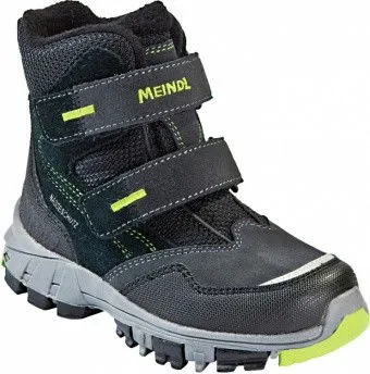 Meindl Polar Fox Junior Jungen Boots - Robuste Stiefel für Jungen aus Velourleder und Mesh mit warmem Webpelzfutter und Nässeschutz. Ideal für kalte Wintertage und Aktivitäten im Freien.