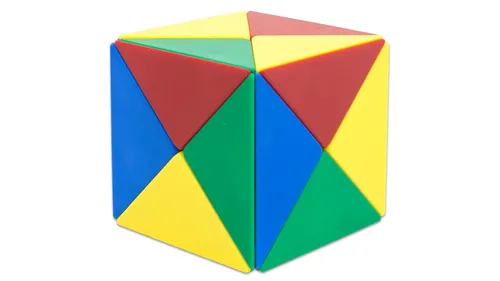 Betzold Magnetwürfel aus 24 farbigen Tetraedern - Feinmotorikspiele mit 24 pyramidenförmigen Bausteinen, die kreatives Bauen fördern und das räumliche Vorstellungsvermögen spielerisch schulen.