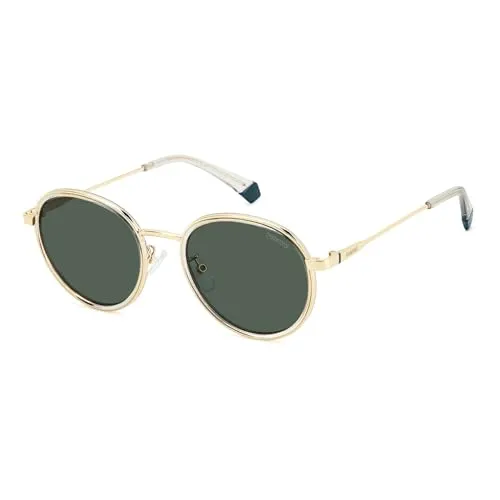 POLAROID Unisex PLD 4173/G/S/X Sonnenbrille, Gold grün, 51
