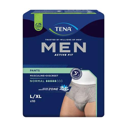 TENA MEN Active Fit Pants Normal L/X, 10 Stück von Essity