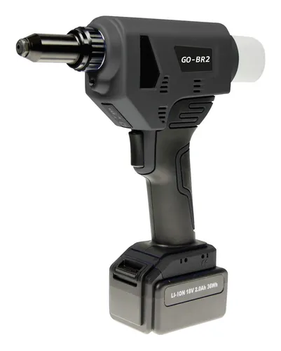 Goebel Akku-Blindnietgerät GO-BR 2 i. Koffer 2 Ah 36W 2xAkku und Laderät 4-6,4 mm - 2277010020